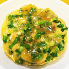 レンジで簡単 ふわふわ卵と麩の美肌丼