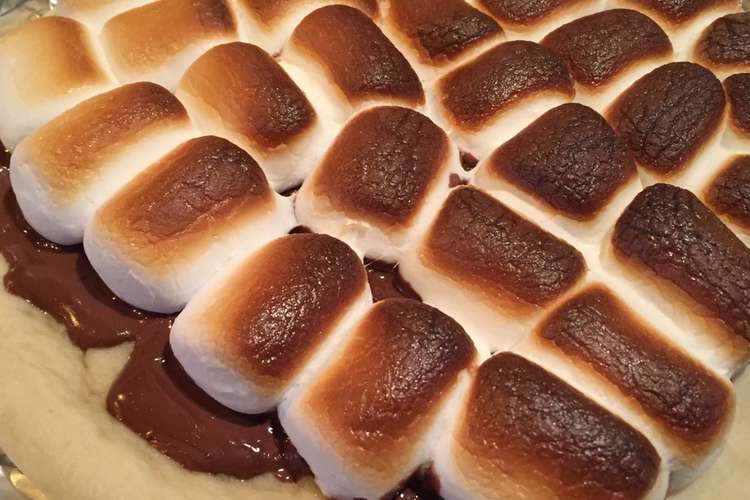 デザート おやつに チョコマシュマロピザ レシピ 作り方 By そのそのっちぃ クックパッド 簡単おいしいみんなのレシピが360万品
