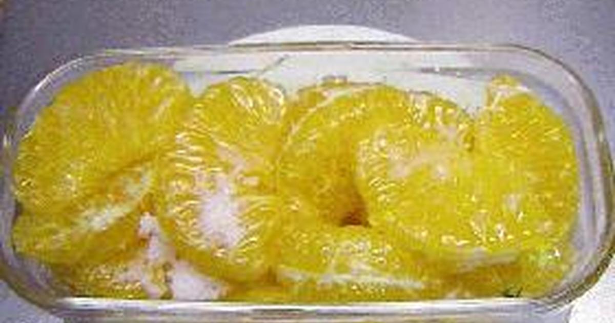 お弁当のフルーツに はっさくの砂糖漬け レシピ 作り方 By Poohkiti クックパッド 簡単おいしいみんなのレシピが350万品