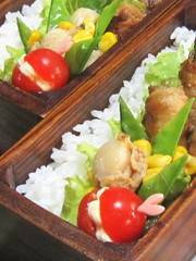 お弁当に★プチトマトのチーズサンドの写真