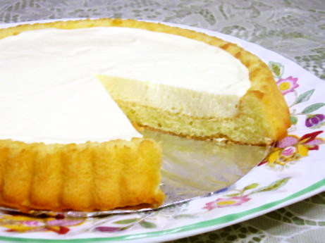 レモンタルトケーキの画像