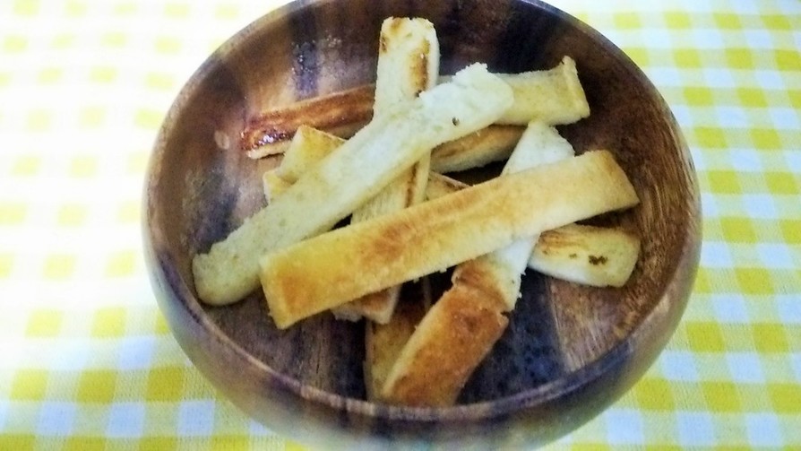 【パン耳アレンジ】台湾式揚げパン風パン耳の画像