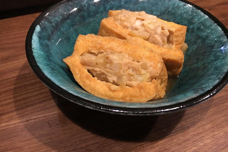 煮込むまであっという間 絹揚げの肉詰め レシピ 作り方 By ３児常勤ママ時短料理 クックパッド 簡単おいしいみんなのレシピが360万品