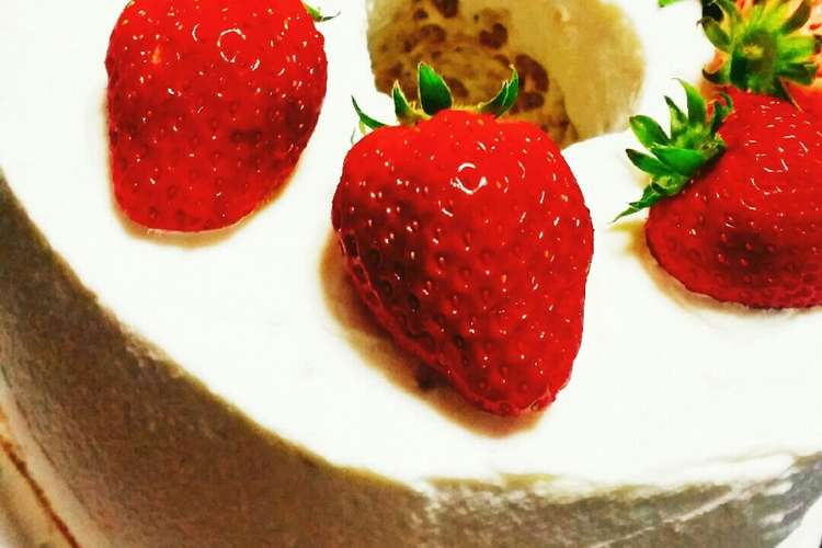 ふわふわ 基本のプレーンシフォンケーキ レシピ 作り方 By Juri Juri クックパッド 簡単おいしいみんなのレシピが370万品