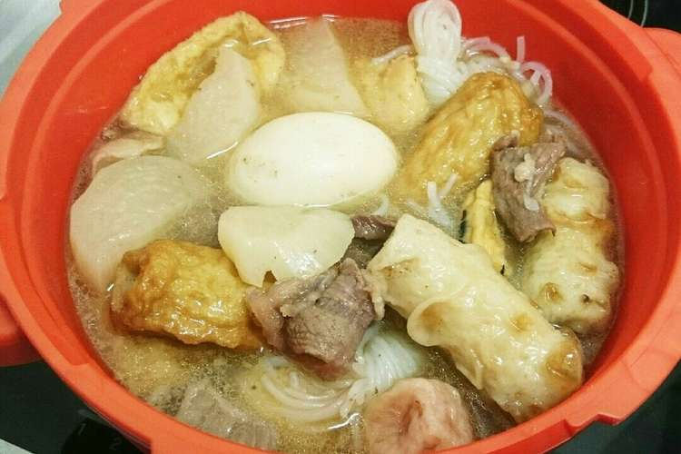 簡単 炊飯器でつくる男のおでん レシピ 作り方 By 巨 ともゆき 人 クックパッド