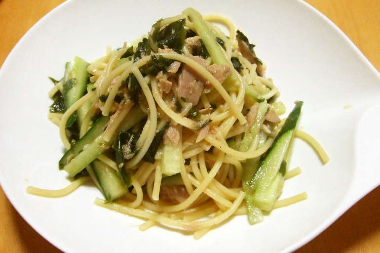 和風スパゲティサラダが美味しい レシピ 作り方 By カッチャンまま クックパッド 簡単おいしいみんなのレシピが357万品