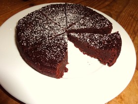 簡単で美味しいガトーショコラ