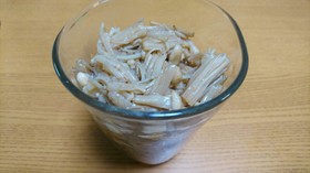 アレンジ多彩 自家製なめたけ