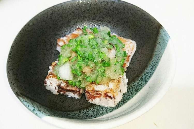 角麩 かくふ の煮物 みぞれ竜田揚げ レシピ 作り方 By てて クックパッド 簡単おいしいみんなのレシピが365万品