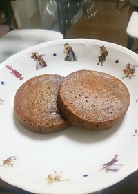 キャラメル×珈琲♡おからパンケーキ