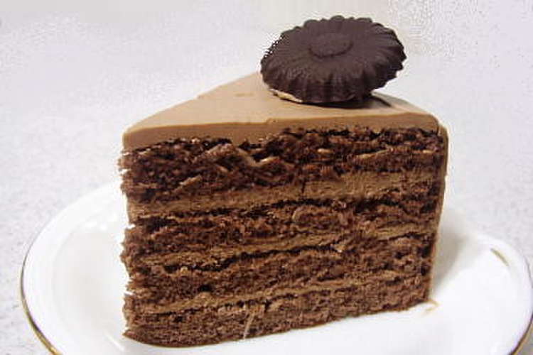 チョコレートクリームケーキ レシピ 作り方 By Minfannote クックパッド 簡単おいしいみんなのレシピが365万品