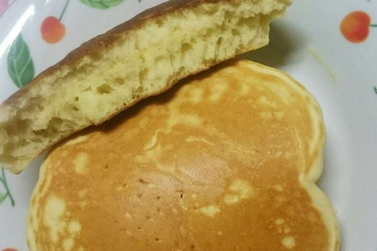 ホイップクリームでもちもちホットケーキ レシピ 作り方 By クック3ptfkp クックパッド 簡単おいしいみんなのレシピが363万品