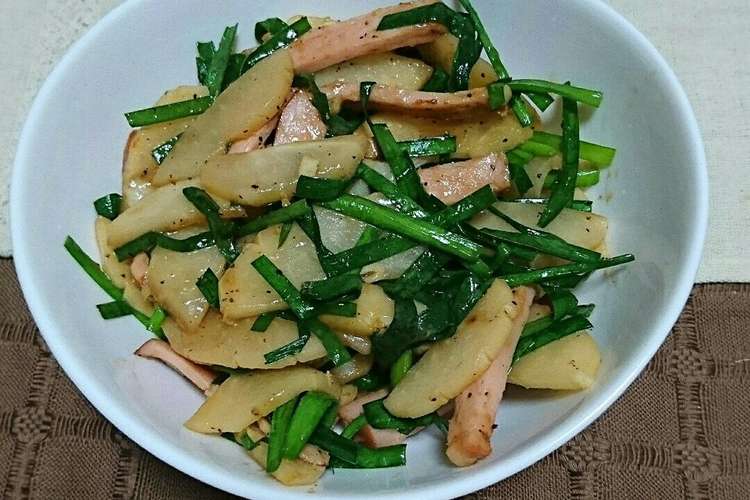 ハヤトウリとニラ炒め レシピ 作り方 By Michi 630 クックパッド 簡単おいしいみんなのレシピが359万品