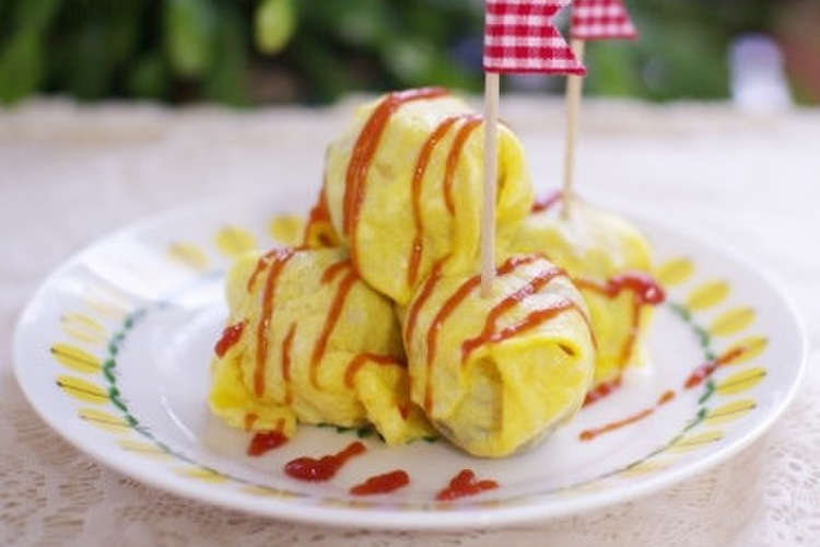 お子様 可愛い ミニオムライス レシピ 作り方 By Cook ママ クックパッド 簡単おいしいみんなのレシピが358万品