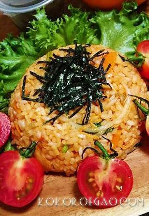 簡単♪玄米キムチ炒飯の画像