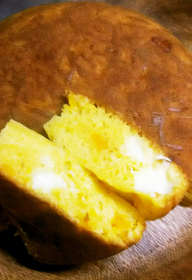 HMと炊飯器DE南瓜とチーズのケーキ♪の写真