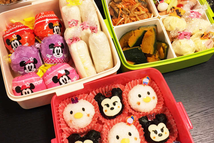 セリアで 運動会ツムツムキャラ弁 レシピ 作り方 By クッキーシュー クックパッド 簡単おいしいみんなのレシピが357万品