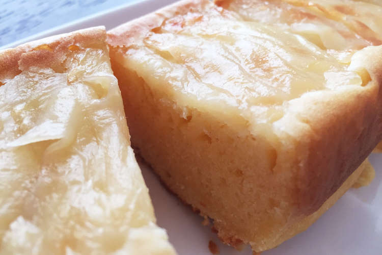 タルトタタン風 簡単hmでりんごケーキ レシピ 作り方 By そうま しほママ クックパッド