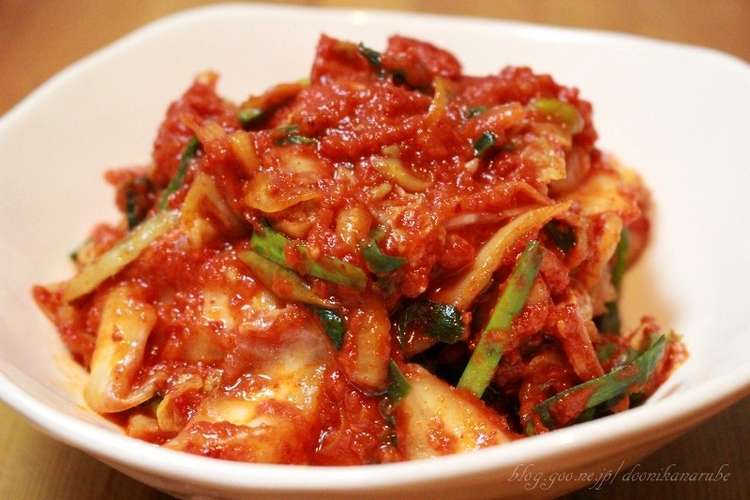 韓国人の友達に習った簡単キムチ レシピ 作り方 By 食べりゃんせ クックパッド 簡単おいしいみんなのレシピが367万品