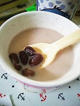 きな粉小豆ラテ