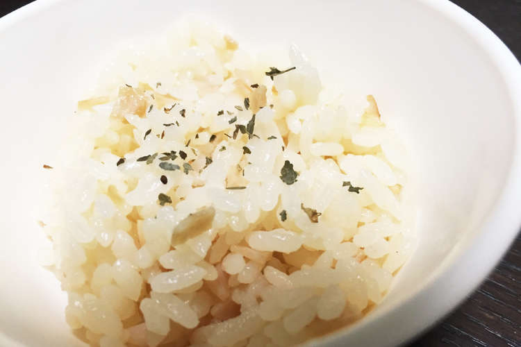 炊飯器でガーリックライス レシピ 作り方 By そうま しほママ クックパッド 簡単おいしいみんなのレシピが352万品
