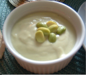 ぷるぷる枝豆豆腐♪