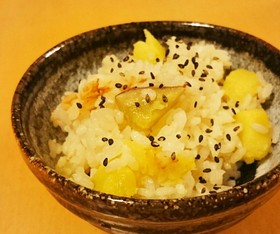 さつまいも御飯
