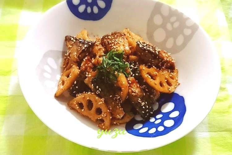 今日の夕食に サバと蓮根の照り焼き風炒め レシピ 作り方 By ゆず ななみ クックパッド