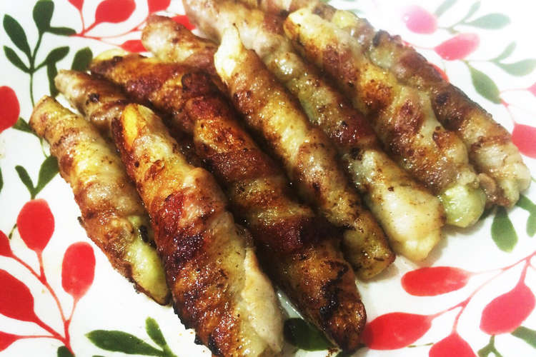 簡単 ナスの肉巻き 子どもパクパク レシピ 作り方 By おすずっきー クックパッド 簡単おいしいみんなのレシピが352万品