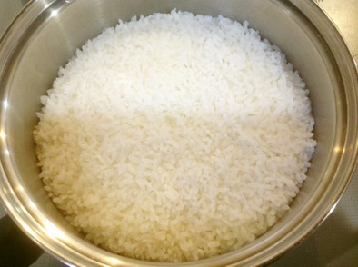 古米が美味しくなる炊き方の写真