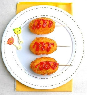 【お子様】ご飯で作る♥ホットドック
