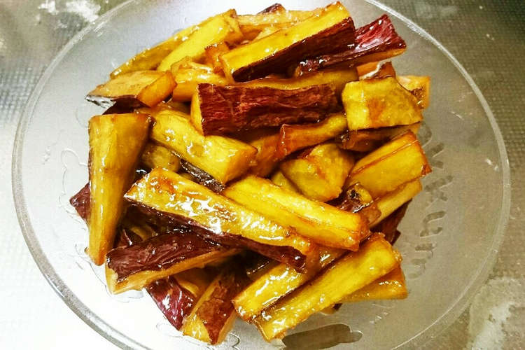 簡単 外はカリカリ 中はふんわり大学芋 レシピ 作り方 By ちはそう汰 クックパッド 簡単おいしいみんなのレシピが352万品