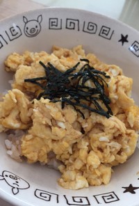 子供達が大好きな我が家のたまご丼