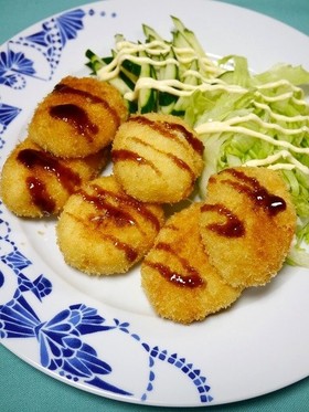 だれでも簡単!カニクリームコロッケ