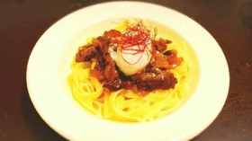 絶賛された♥すき焼きパスタ♥