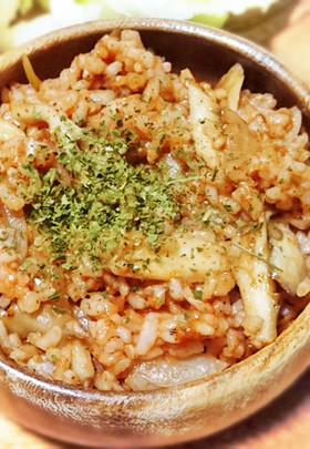 ビーガン★冷やご飯でトマトリゾット