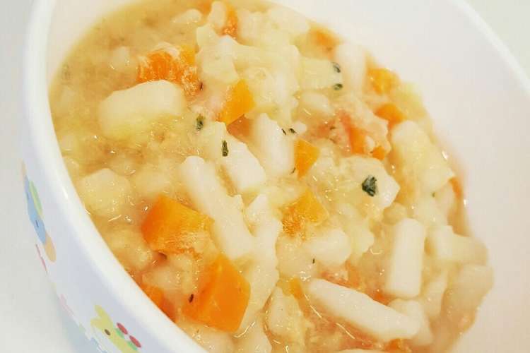 離乳食中期 鮭と野菜の味噌煮込みうどん レシピ 作り方 By がてぃ クックパッド 簡単おいしいみんなのレシピが376万品