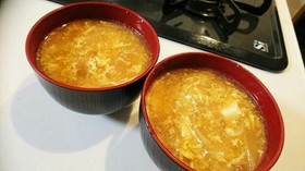あったかトロトロの卵スープ