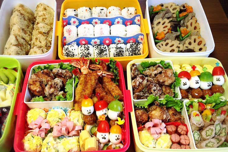 幼稚園 運動会のお弁当 16 レシピ 作り方 By Party クックパッド 簡単おいしいみんなのレシピが352万品
