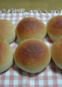 自家製天然酵母でシンプルな丸パン