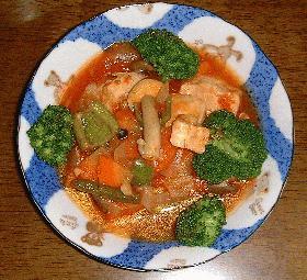 我が家の定番 トマトシチュー