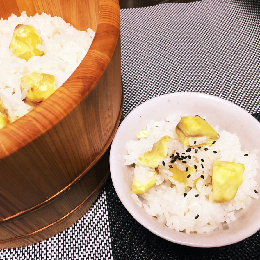 ☆もち米を加えたおいしい栗ご飯☆の画像