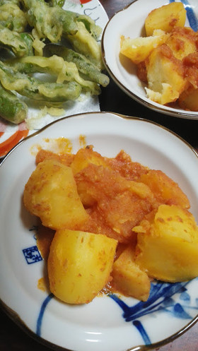 アフリカ風・じゃがいものトマト煮込み