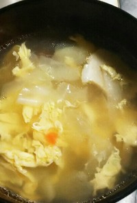 冷凍野菜で作る簡単スープ