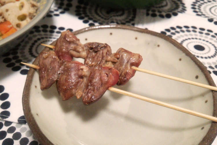 簡単 フライパンでハツの焼き鳥 レシピ 作り方 By Pucsta クックパッド