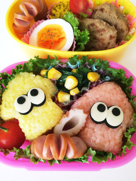 スプラトゥーン*イカ*キャラ弁