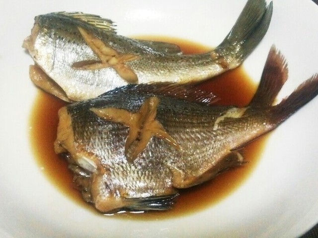 釣り料理3 白身魚セイゴ海タナゴの煮付け レシピ 作り方 By コロンとお豆 クックパッド