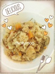おこげが美味しい☆鶏の炊き込み御飯☆3合の写真