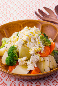 温野菜サラダ ガーリックチーズソース