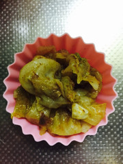 【常備菜】キャベツのごま油&おかか和えの写真